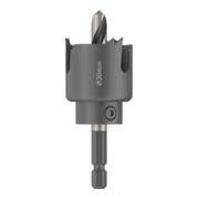 Bosch Wood- en gipsplaat gatenzaag met opzethouder, 30 x 27 mm