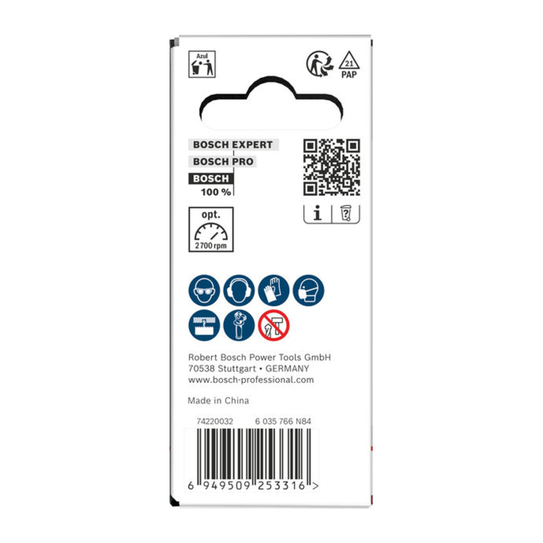 Bosch Wood- en gipsplaat gatenzaag met opzethouder, 30 x 27 mm