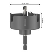 Bosch Wood- en gipsplaatgatzaag met opzethouder, 54 x 27 mm-5