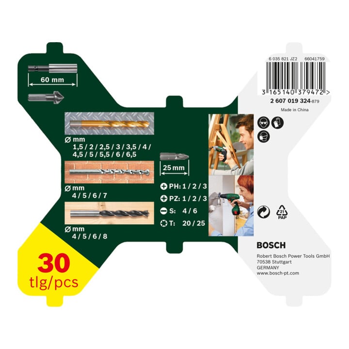 Bosch X-Line Titanium-Set