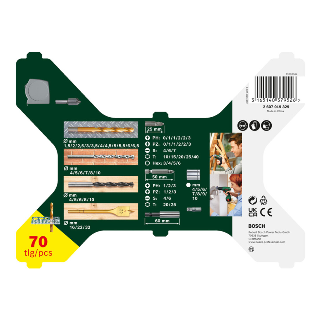 Bosch X-Line Titanium set
