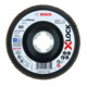 Bosch Disco lamellare X-LOCK X571 Best for Metal Ø115mm, grana 60-1
