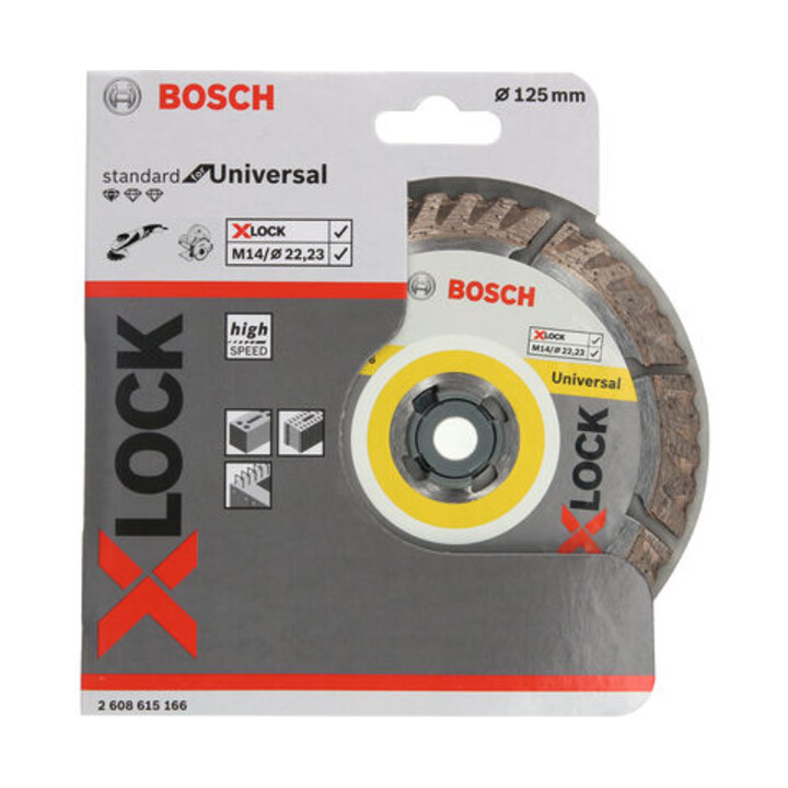 Bosch X-LOCK doorslijpschijf Standard for Universal