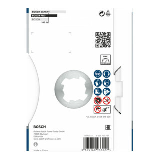 Bosch X-LOCK doorslijpschijf Standard for Universal