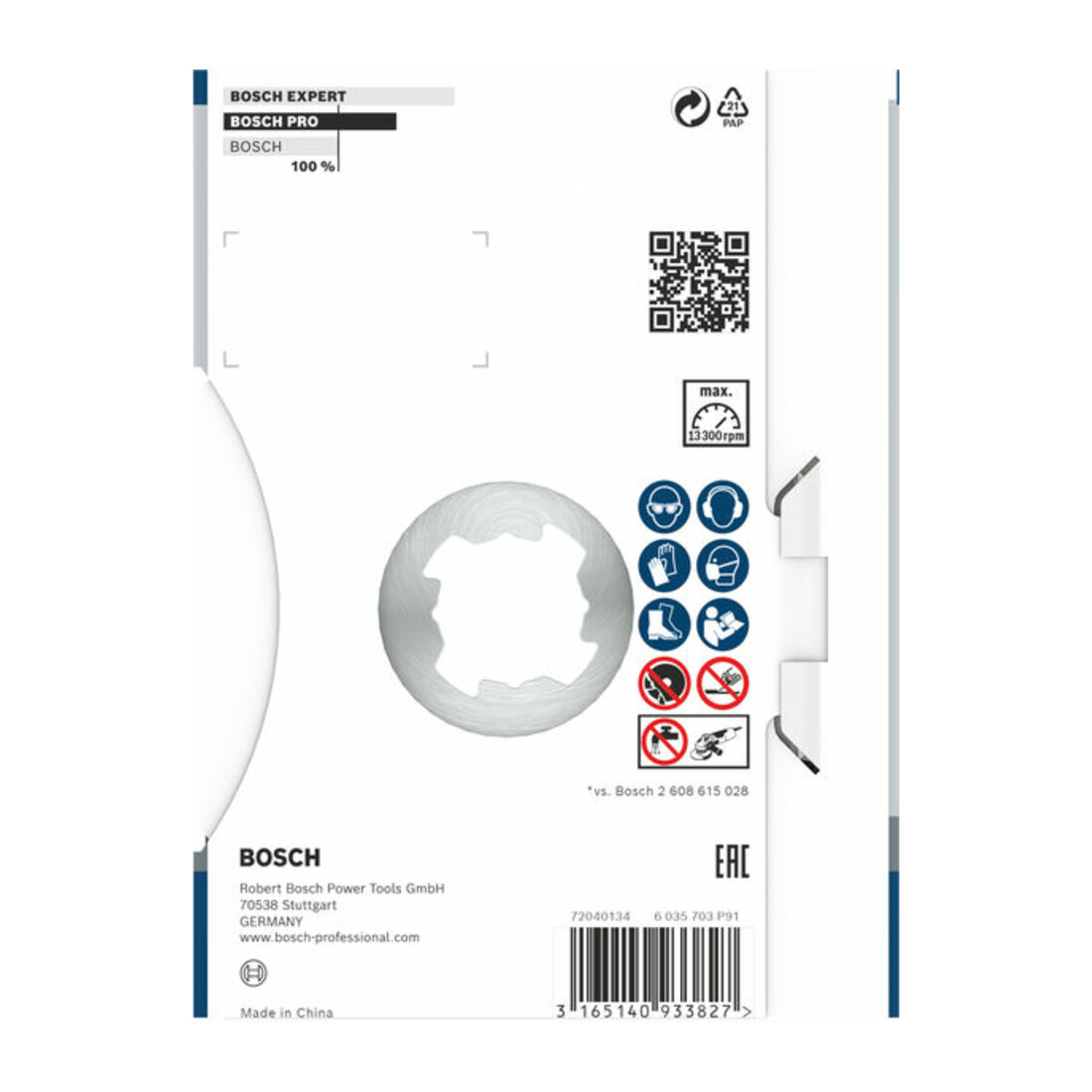 Bosch X-LOCK doorslijpschijf Standard for Universal