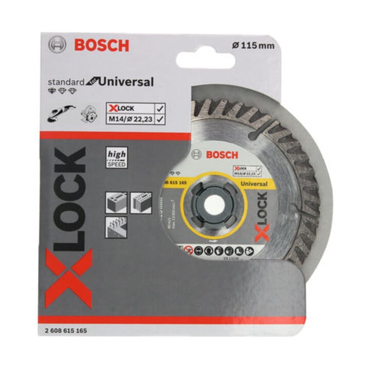 Bosch X-LOCK doorslijpschijf Standard for Universal