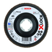 Bosch X-LOCK Fächerscheibe X571 Best for Metal Durchmesser 115 mm Körnung 40