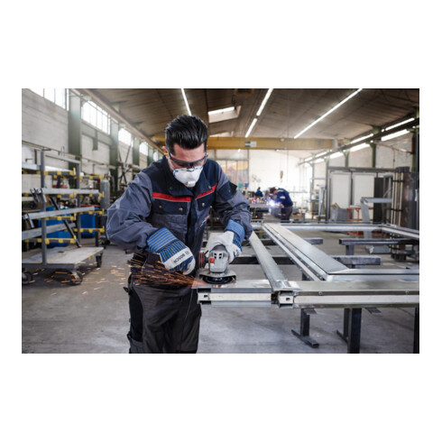Bosch X-LOCK-Fächerschleifscheibe X551, Expert for Metal, K: 40, 115 mm