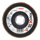 Bosch X-LOCK-Fächerschleifscheibe X551, Expert for Metal, K: 40, Scheibend.: 115 mm