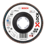 Bosch X-LOCK-Fächerschleifscheibe X551, Expert for Metal