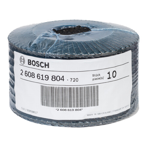 Bosch X-LOCK-Fächerschleifscheibe X551, Expert for Metal