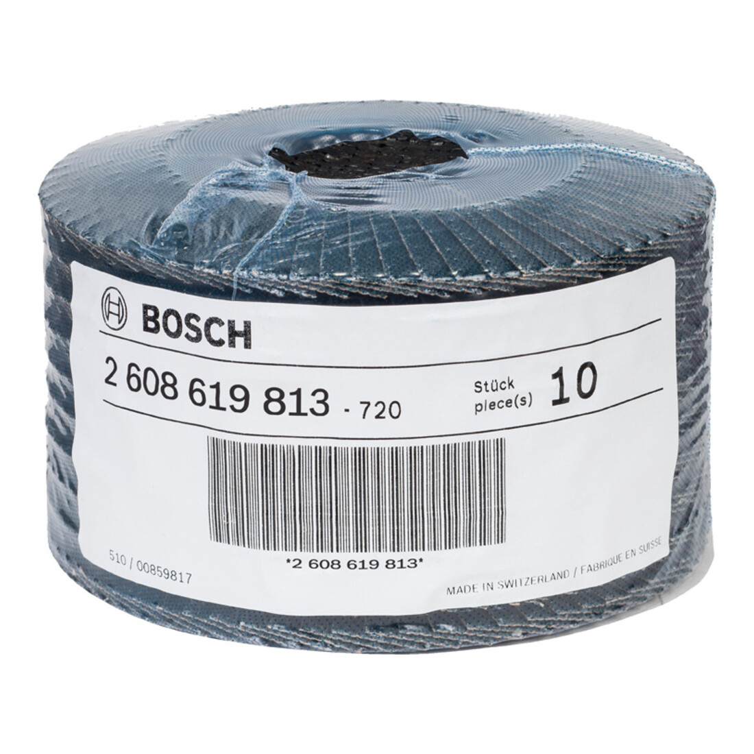 Bosch X-LOCK-Fächerschleifscheibe X551, Expert for Metal, K: 80, 115 mm