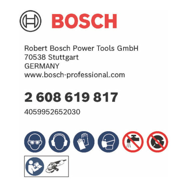 Bosch X-LOCK-Fächerschleifscheibe X551, Expert for Metal, K: 80, 125 mm