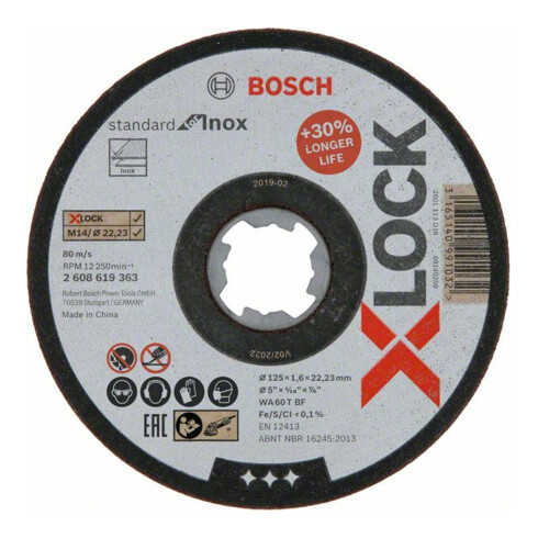 Bosch X-LOCK Standard for Inox