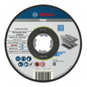 Bosch X-LOCK Standadrd pour Inox-Set, T41, 10 pièces, 125 x 1,6 x 22,23 mm-1