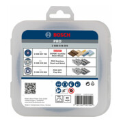 Bosch X-LOCK Trenn- und Fächerschleifscheiben-Set, 5-teilig, 125 mm, CMW