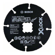 Bosch X-LOCK Trennscheibe Carbide Multi Wheel