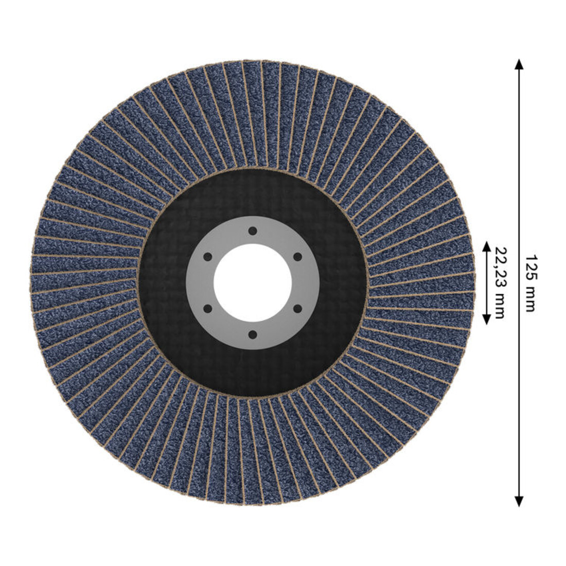 Bosch X451 Disque à lamelles 125 mm, T27, K60