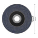 Bosch X451 Disque abrasif à lamelles 125 mm, T27, K80-4