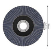 Bosch X451 Disque abrasif à lamelles 125 mm, T29, K40-2