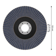 Bosch X451 Disque abrasif à lamelles 125 mm, T29, K60-4