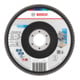Bosch X451 Disque abrasif en éventail 125 mm, T29, K120-1