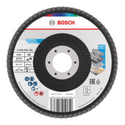 Bosch X451 Fächerschleifscheibe 125mm,T27,K40