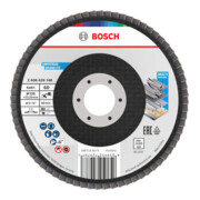 Bosch X451 Fächerschleifscheibe 125mm,T27,K60