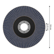 Bosch X451 Fächerschleifscheibe 125mm,T27,K60-2