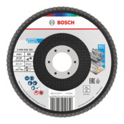 Bosch X451 Fächerschleifscheibe 125mm,T27,K80
