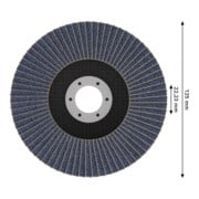 Bosch X451 Fächerschleifscheibe 125mm,T29,K60-4
