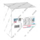 Bosch X451 Fächerschleifscheiben Set, 115 x 22,23 mm, K40/K60/K80/K120, Z29, 15-tlg