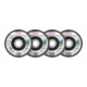 Bosch X451 Fächerschleifscheiben Set, 125 x 22,23 mm, K40/K60/K80/K120, Z27, 60-tlg