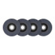 Bosch X451 Fächerschleifscheiben Set, 125 x 22,23 mm, K40/K60/K80/K120, Z29, 60-tlg