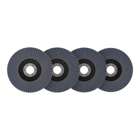 Bosch X451 Fächerschleifscheiben Set, 125mm, T27
