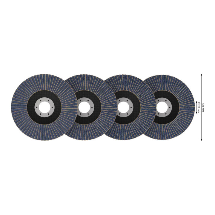 Bosch X451 Fächerschleifscheiben Set, 125mm, T29