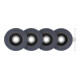 Bosch X451 Set lamellenschijven, 115 x 22,23 mm, K40/K60/K80/K120, Z29, 15-dlg-4