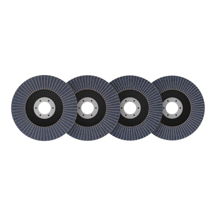 Bosch X451 Set lamellenschijven, 115 x 22,23 mm, K40/K60/K80/K120, Z29, 15-dlg