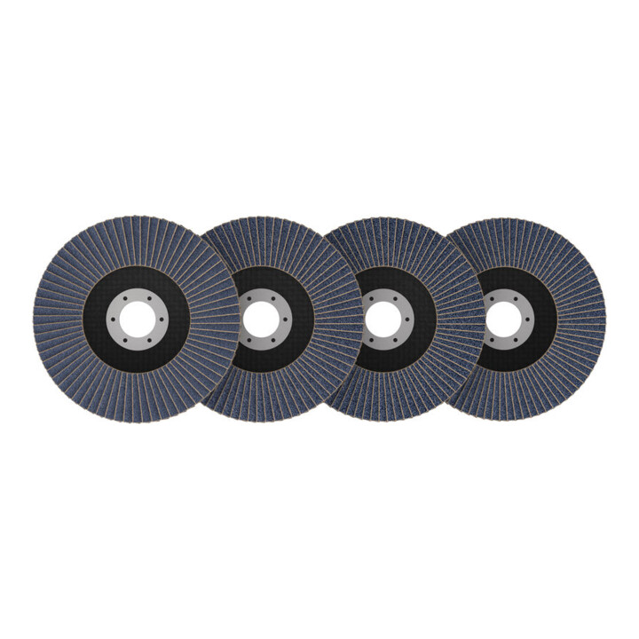 Bosch X451 Set lamellenschijven, 125 x 22,23 mm, K40/K60/K80/K120, Z29, 60-dlg