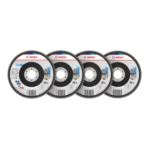 Bosch X451 Set waaier-schuur-schijven, 125mm, T27