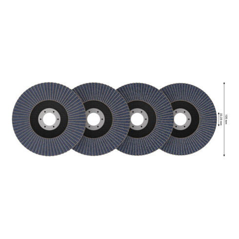 Bosch X451 Set waaier-slijpschijven, 125 mm, T29