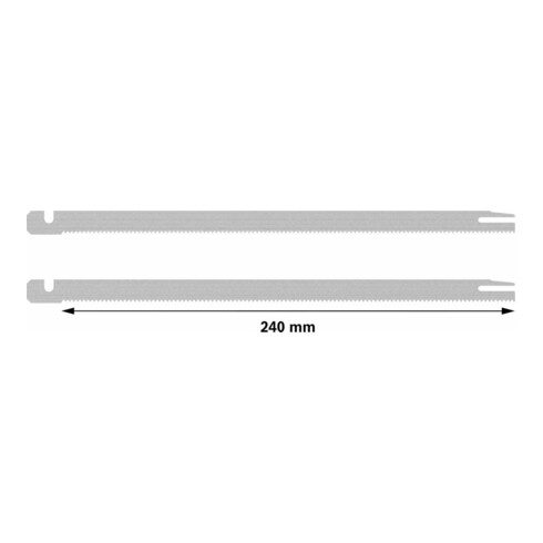 Bosch zaagbladset 2-delig 200 mm voor GSG 300