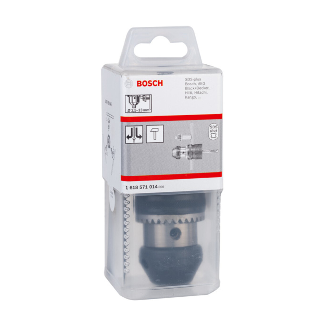 Bosch Zahnkranzbohrfutter bis 13 mm 2,5 - 13 mm SDS plus mit Spannkraft-Sicherung