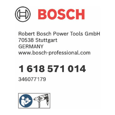 Bosch Zahnkranzbohrfutter bis 13 mm 2,5 - 13 mm SDS plus mit Spannkraft-Sicherung