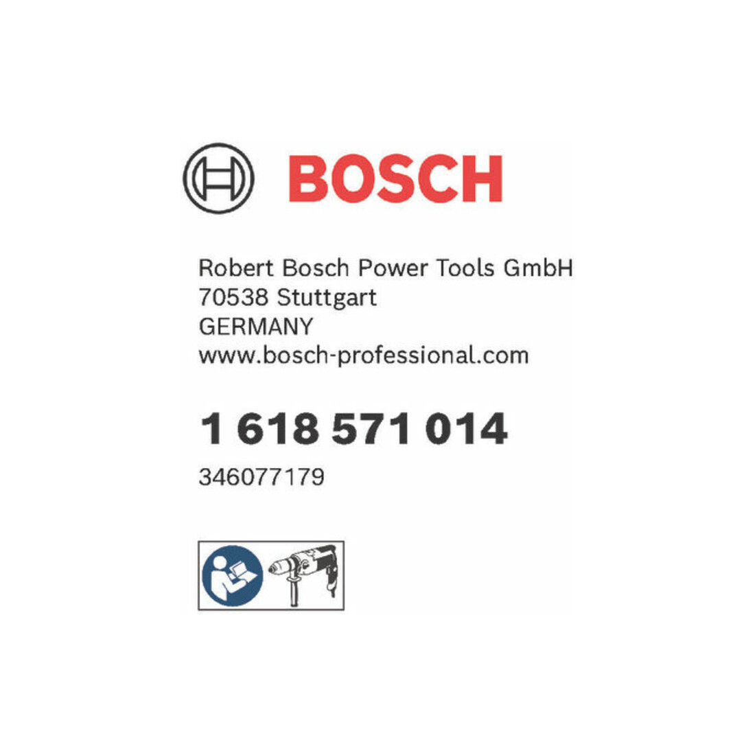 Bosch Zahnkranzbohrfutter bis 13 mm 2,5 - 13 mm SDS plus mit Spannkraft-Sicherung
