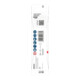 Bosch Zentrierbohrer für Standard-Aufsteckhalter, HSS-G, 6,35 x 44 mm