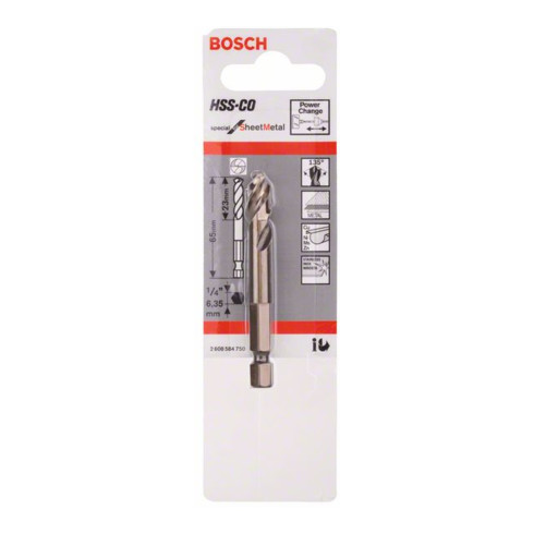 Bosch Zentrierbohrer HSS-Co