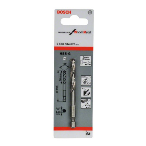 Bosch Power Tools Zentrierbohrer HSS-G 2608584676