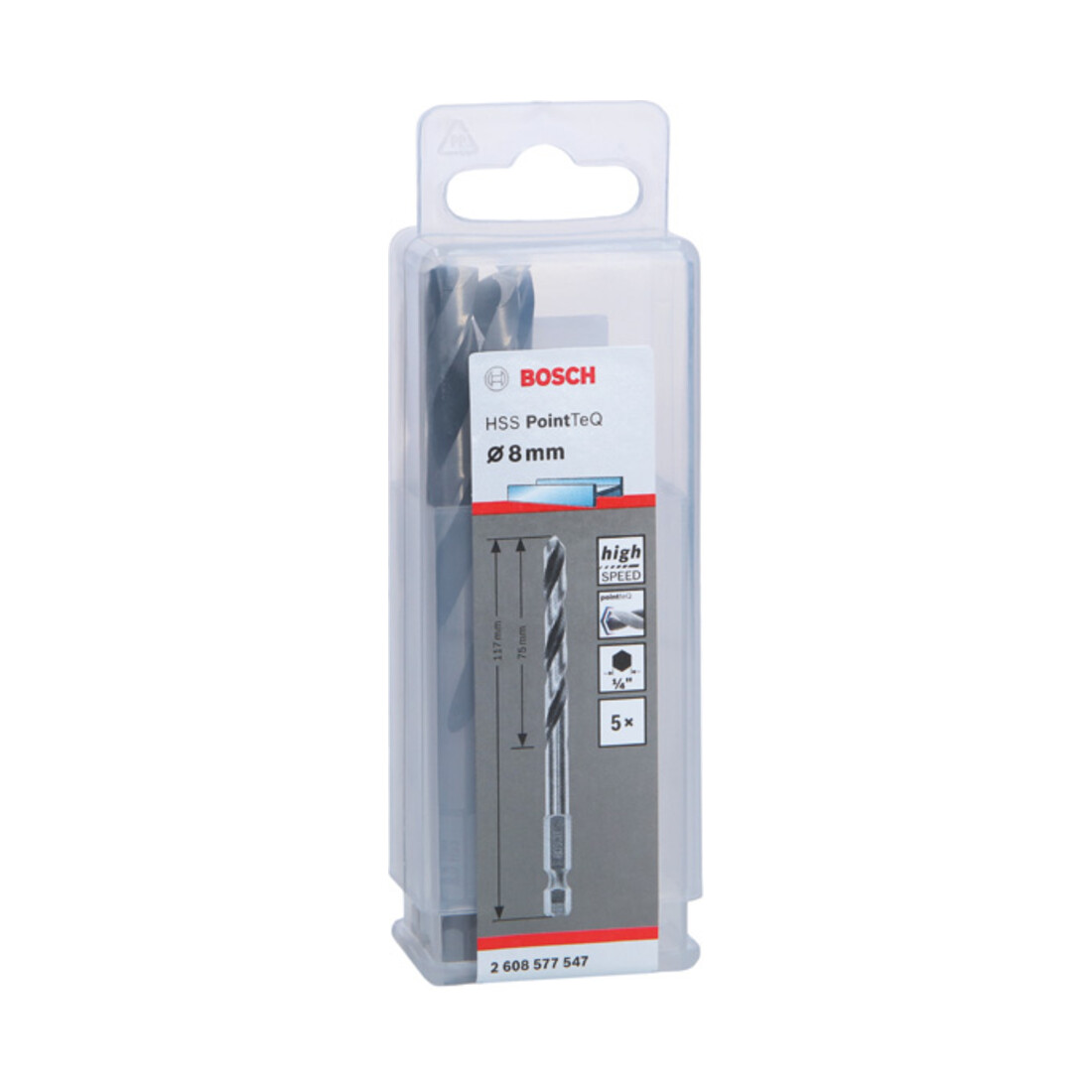 Bosch zeskantboor HSS PointTeQ