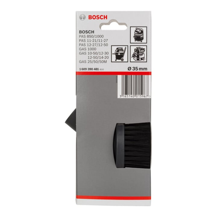 Bosch zuigborstel rond voor Bosch stofzuigers met 35 mm buizen